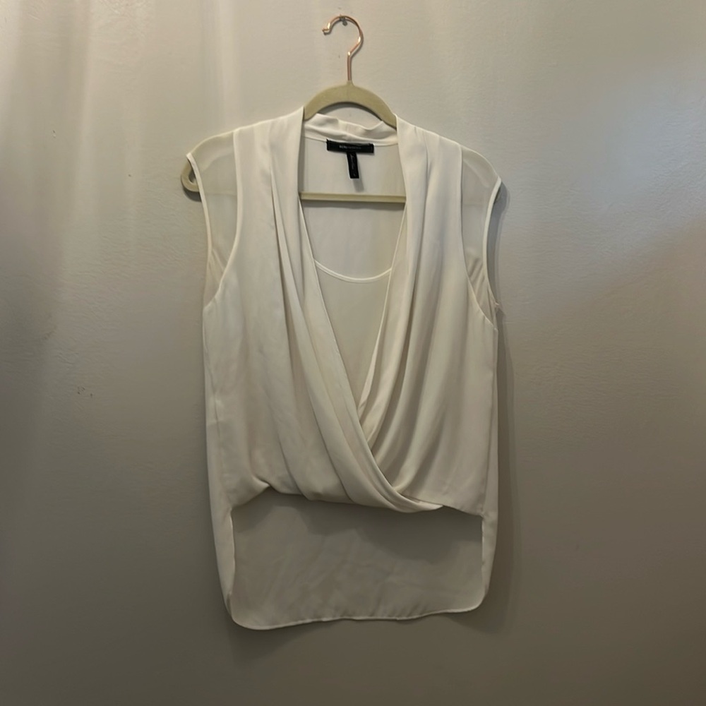 BCBG Sleeveless Blouse